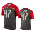 Men s Tampa Bay Buccaneers John Lynch Legend Jersey   Pewter