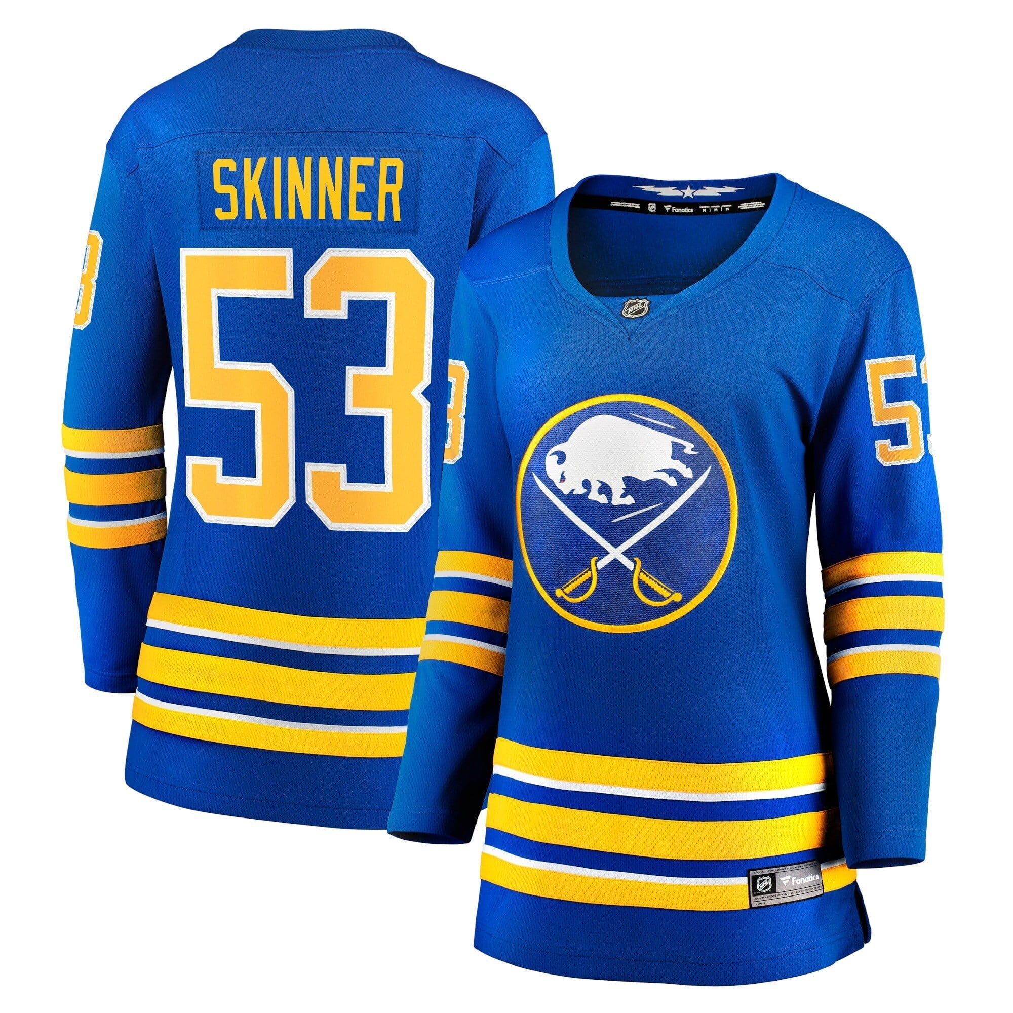 Women's Fanatics Branded Jeff Skinner Royal Buffalo Sabres Home Premier Breakaway Player Jersey