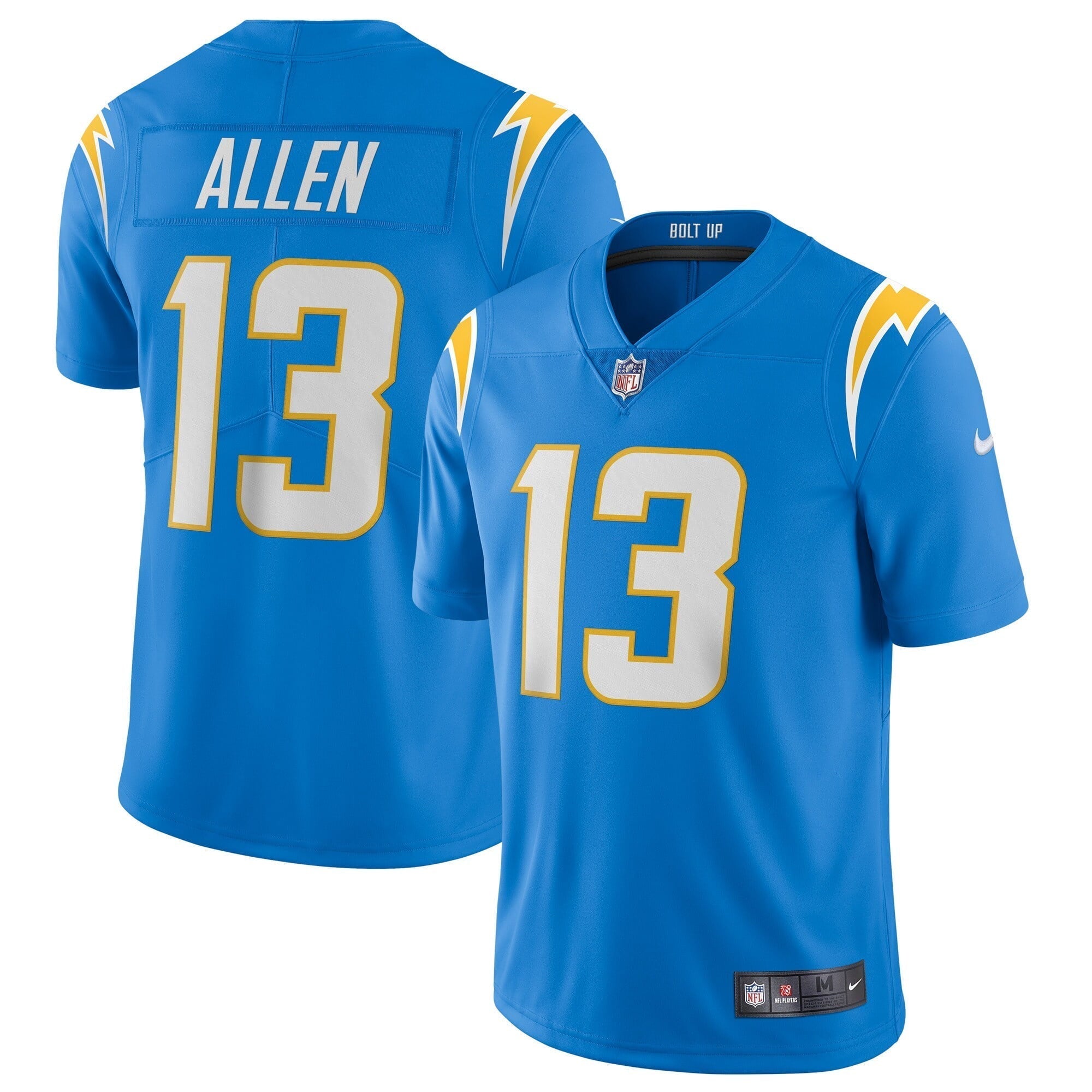 Men s Nike Keenan Allen Powder Blue Los Angeles Chargers Vapor Limited Jersey