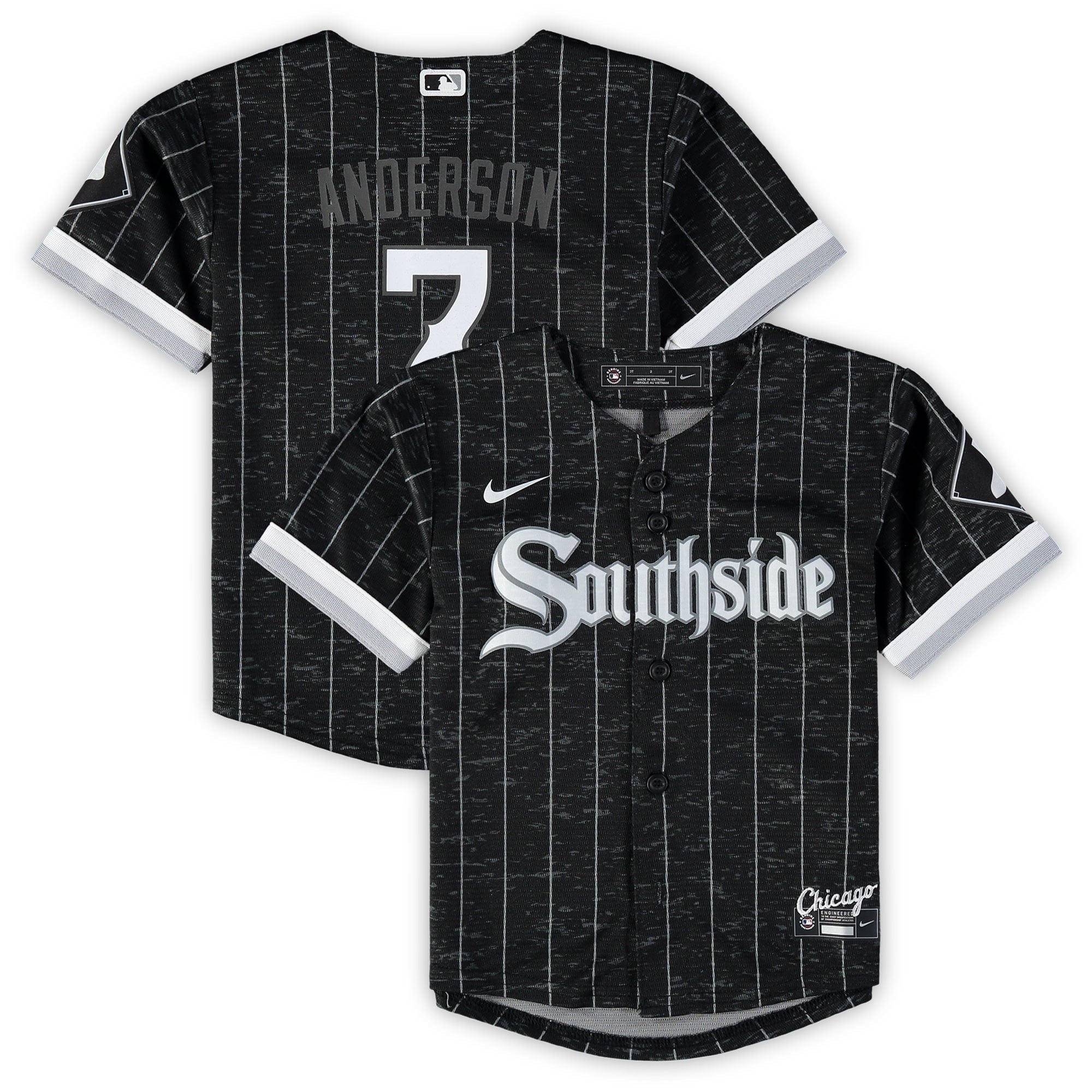 Toddler Nike Tim Anderson Black Chicago White Sox City Connect Replica Player Jersey