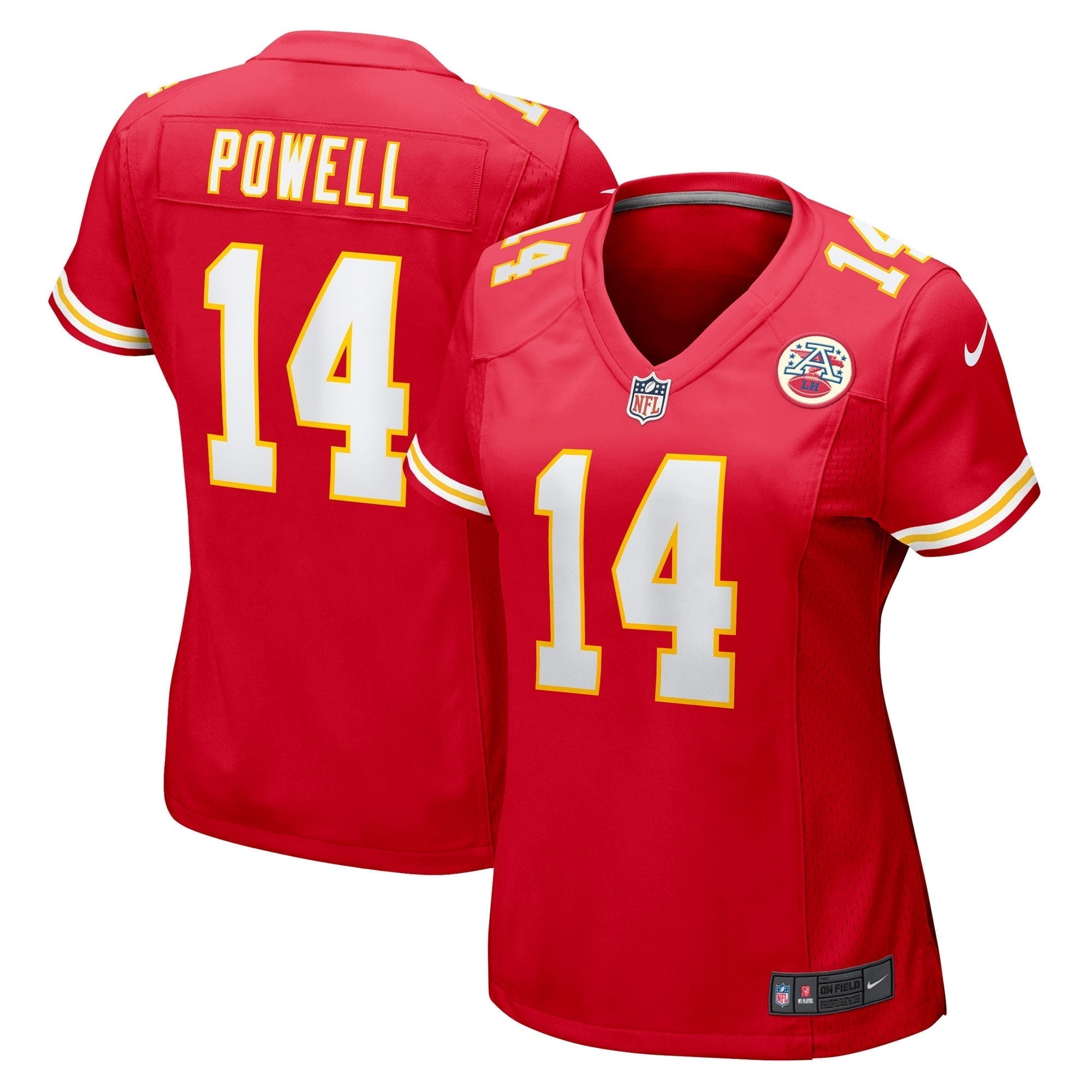 Women s Nike Cornell Powell Red Kansas City Chiefs Game Player Jersey
