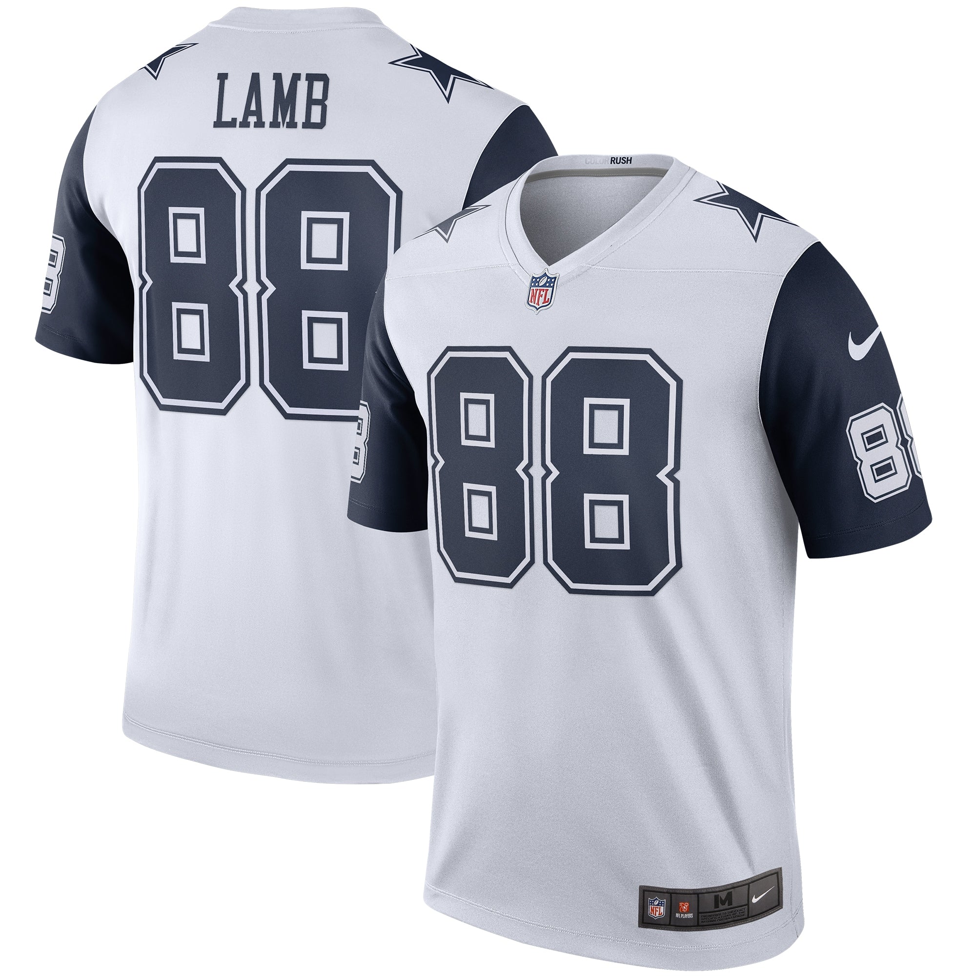 CeeDee Lamb Dallas Cowboys Nike 2nd Alternate Legend Jersey   White