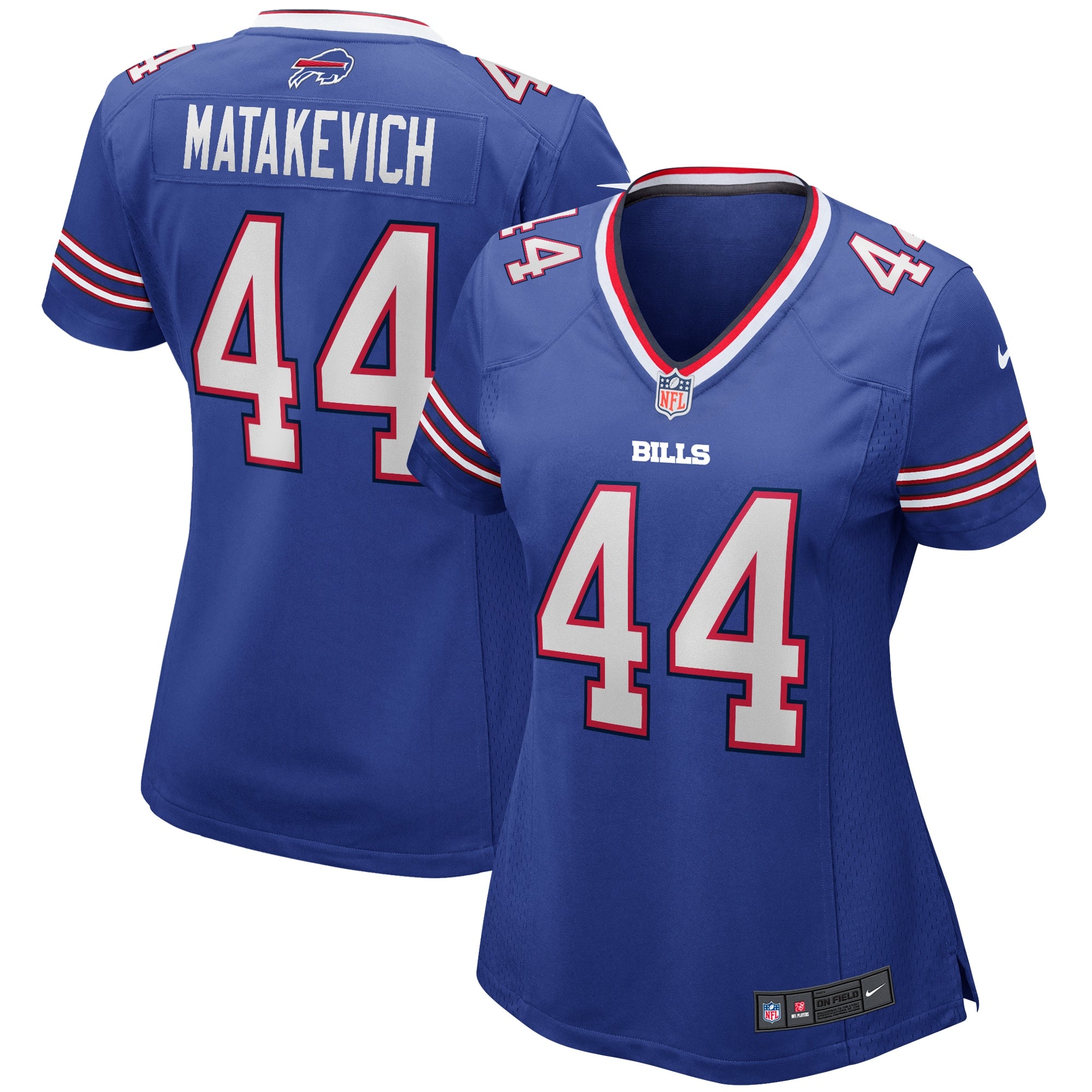 Tyler Matakevich Buffalo Bills Nike Women s Player Game Jersey   Royal