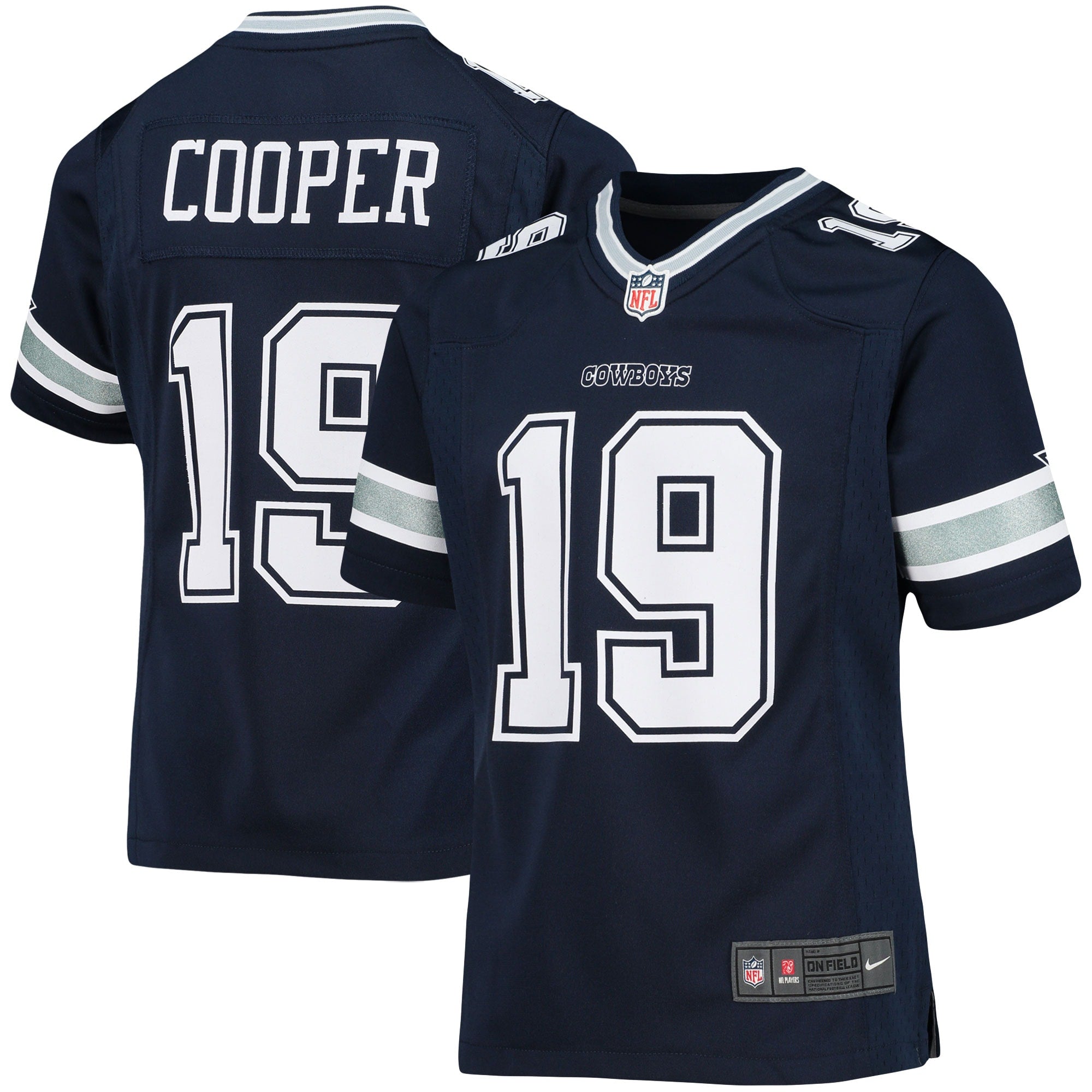 Amari Cooper Dallas Cowboys Nike Girls Youth Game Jersey   Navy