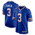 Damar Hamlin Buffalo Bills Nike Game Jersey   Royal