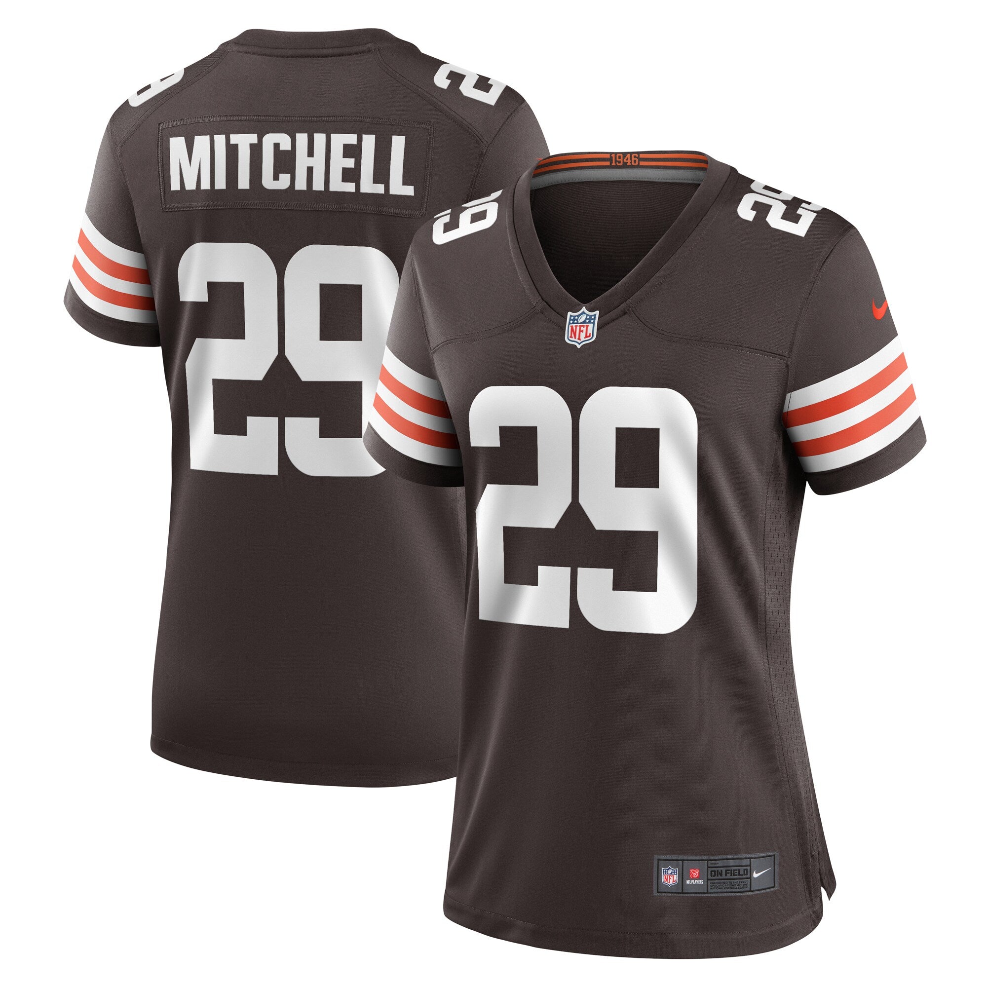 Cameron Mitchell Cleveland Browns Nike Women s Team Game Jersey    Brown