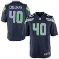 Youth Nike Derrick Coleman College Navy Seattle Seahawks Team Color Game Jersey