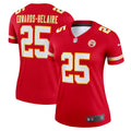 Clyde Edwards-Helaire Kansas City Chiefs Nike Women s Legend Jersey   Red