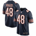 Men s Nike Patrick Scales Navy Chicago Bears Game Jersey