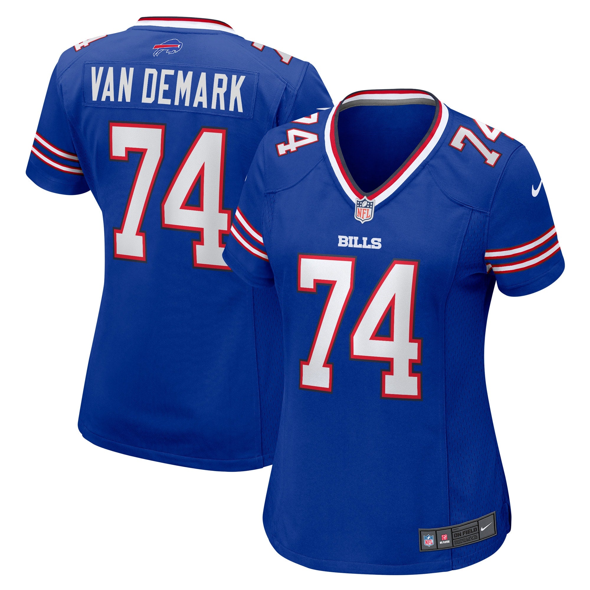 Ryan Van Demark Buffalo Bills Nike Women s Game Player Jersey   Royal