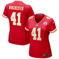 Women s Nike James Winchester Red Kansas City Chiefs Game Jersey