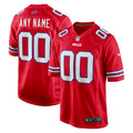 Buffalo Bills Nike Alternate Custom Game Jersey   Red