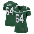 Women s Nike Greg Senat Gotham Green New York Jets Game Player Jersey