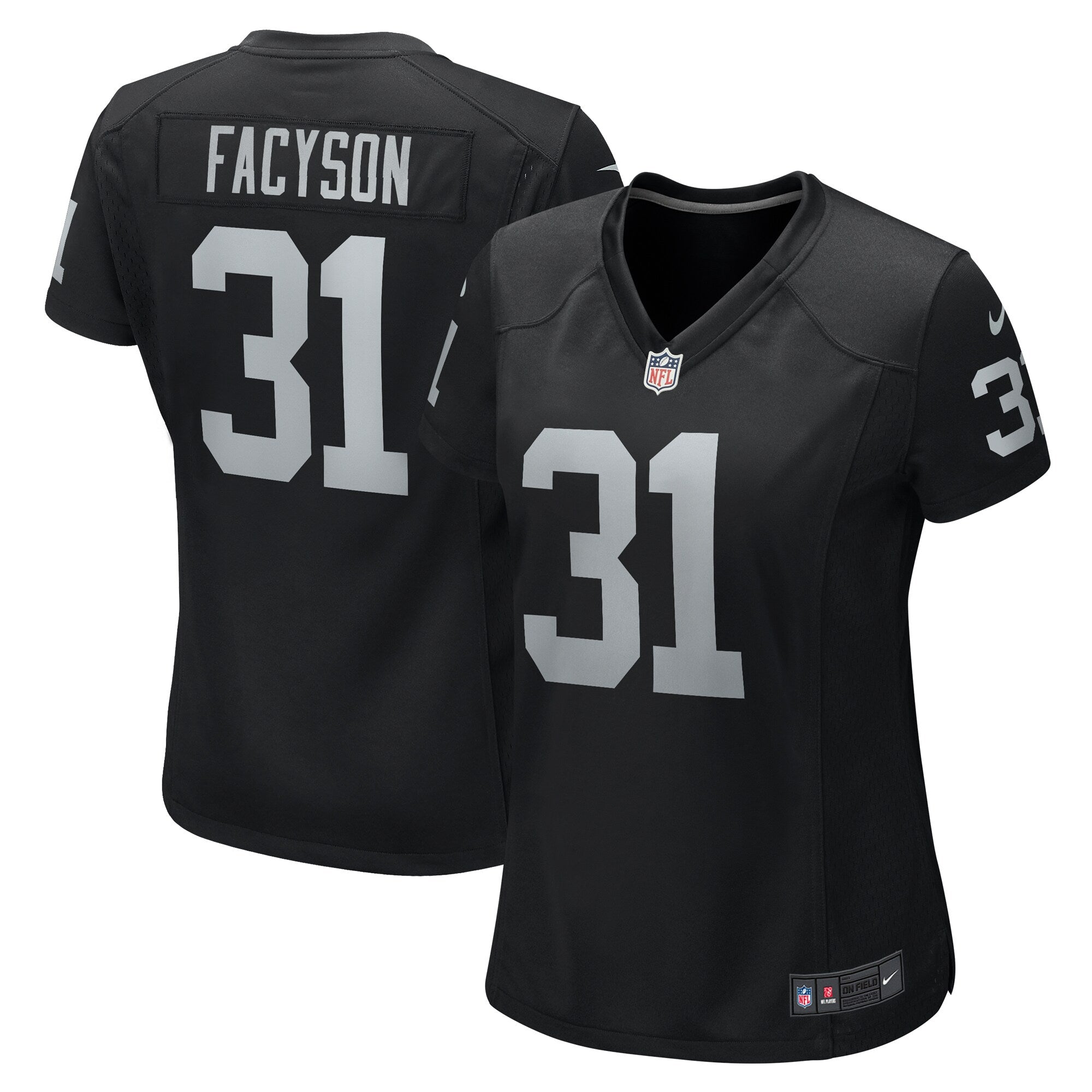 Brandon Facyson Las Vegas Raiders Nike Women s Team Game Jersey    Black