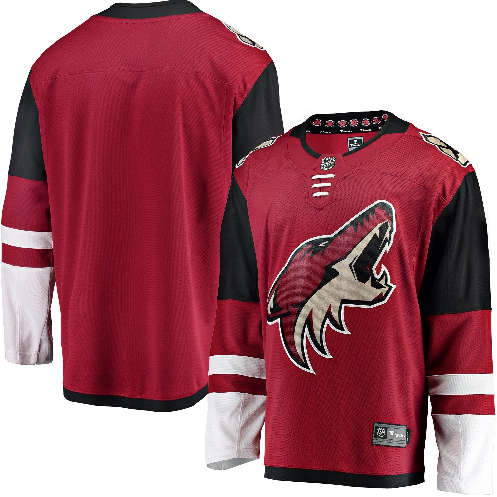 Men's Fanatics Branded Red Arizona Coyotes Breakaway Home Jersey