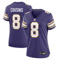 Kirk Cousins Minnesota Vikings Nike Women s Player Jersey   Purple