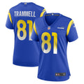 Women s Nike Austin Trammell Royal Los Angeles Rams Game Player Jersey