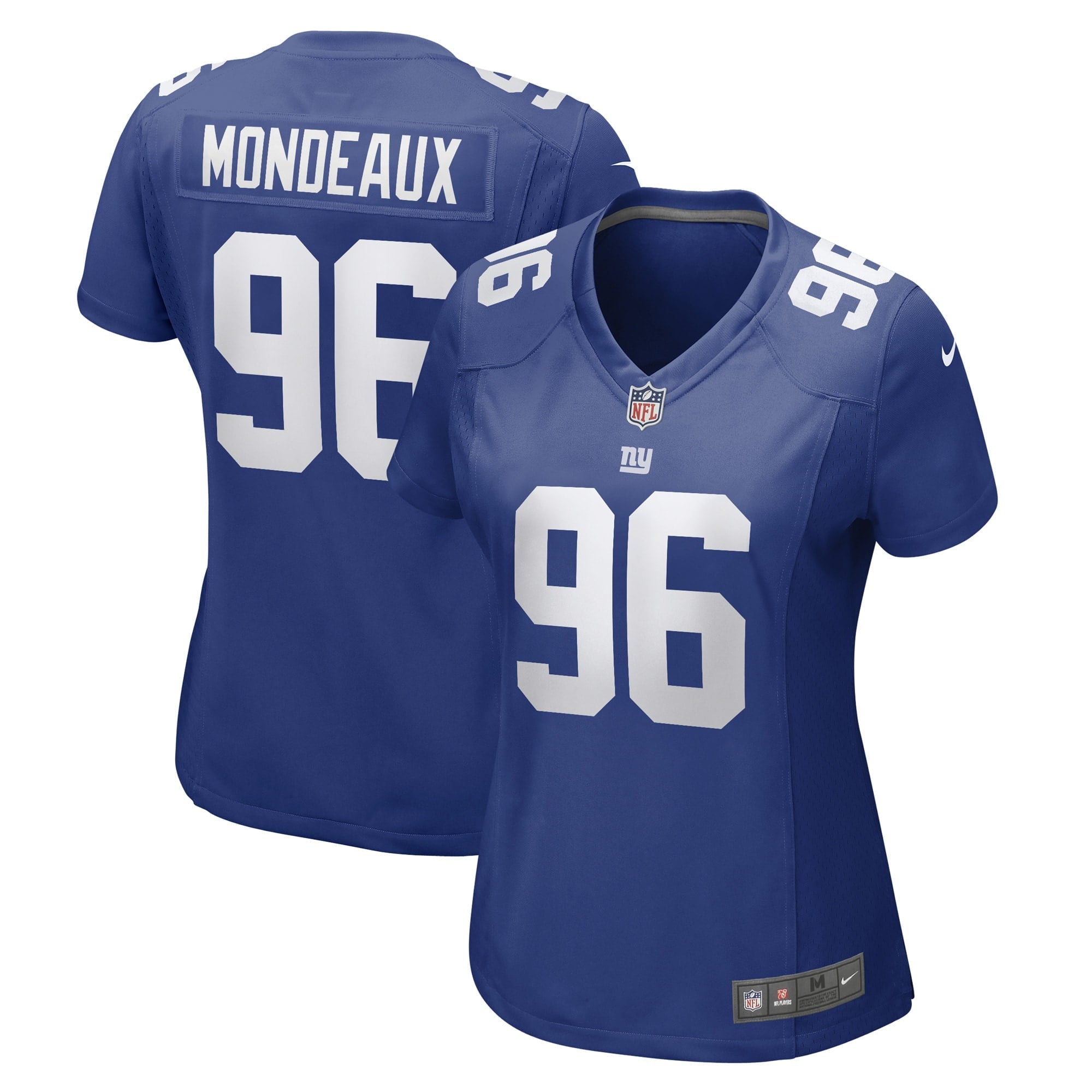 Women s Nike Henry Mondeaux Royal New York Giants Game Player Jersey