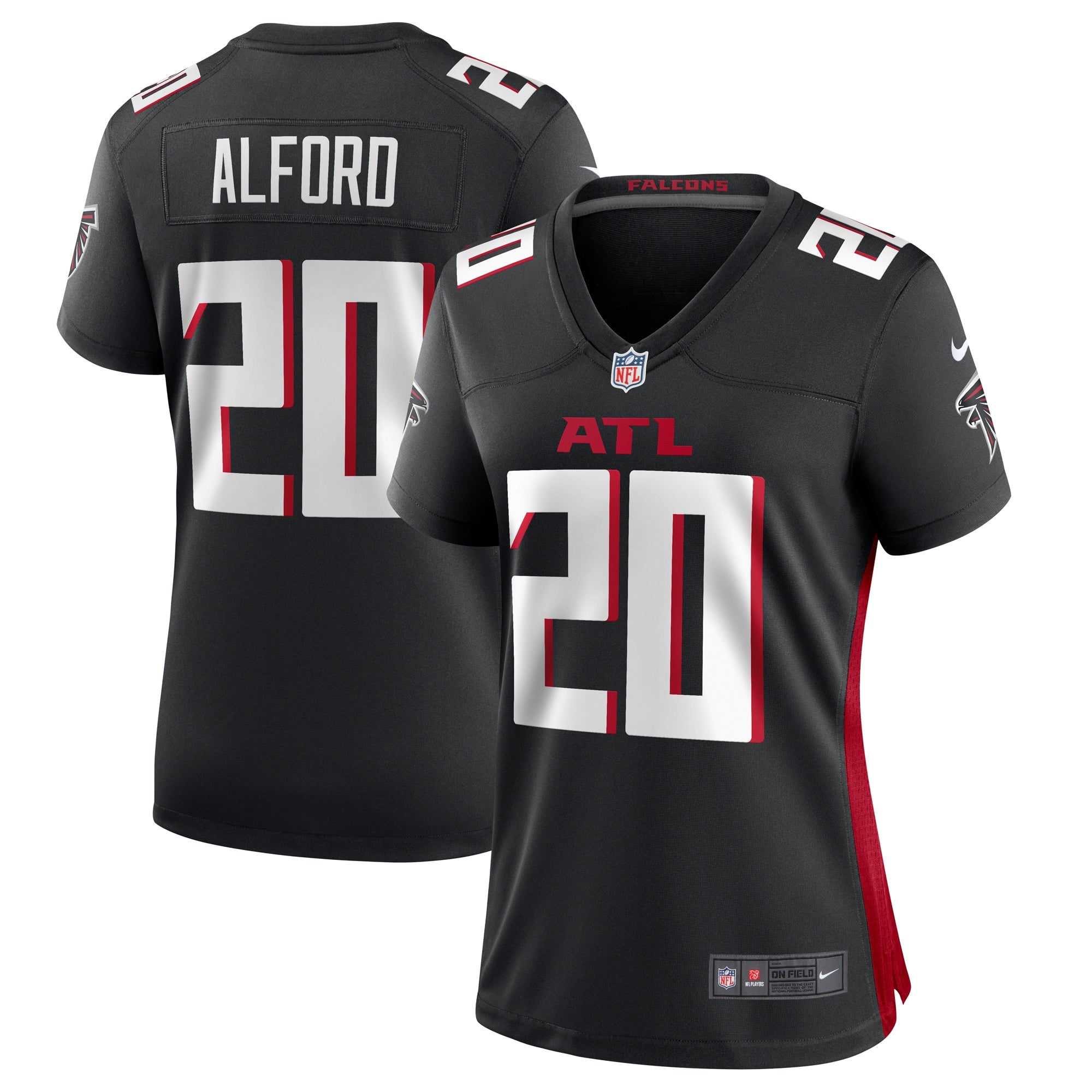 Dee Alford Atlanta Falcons Nike Women s Team Game Jersey    Black