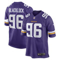 Men s Nike Ross Blacklock Purple Minnesota Vikings Game Player Jersey