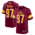 Efe Obada Washington Commanders Nike Game Jersey   Burgundy