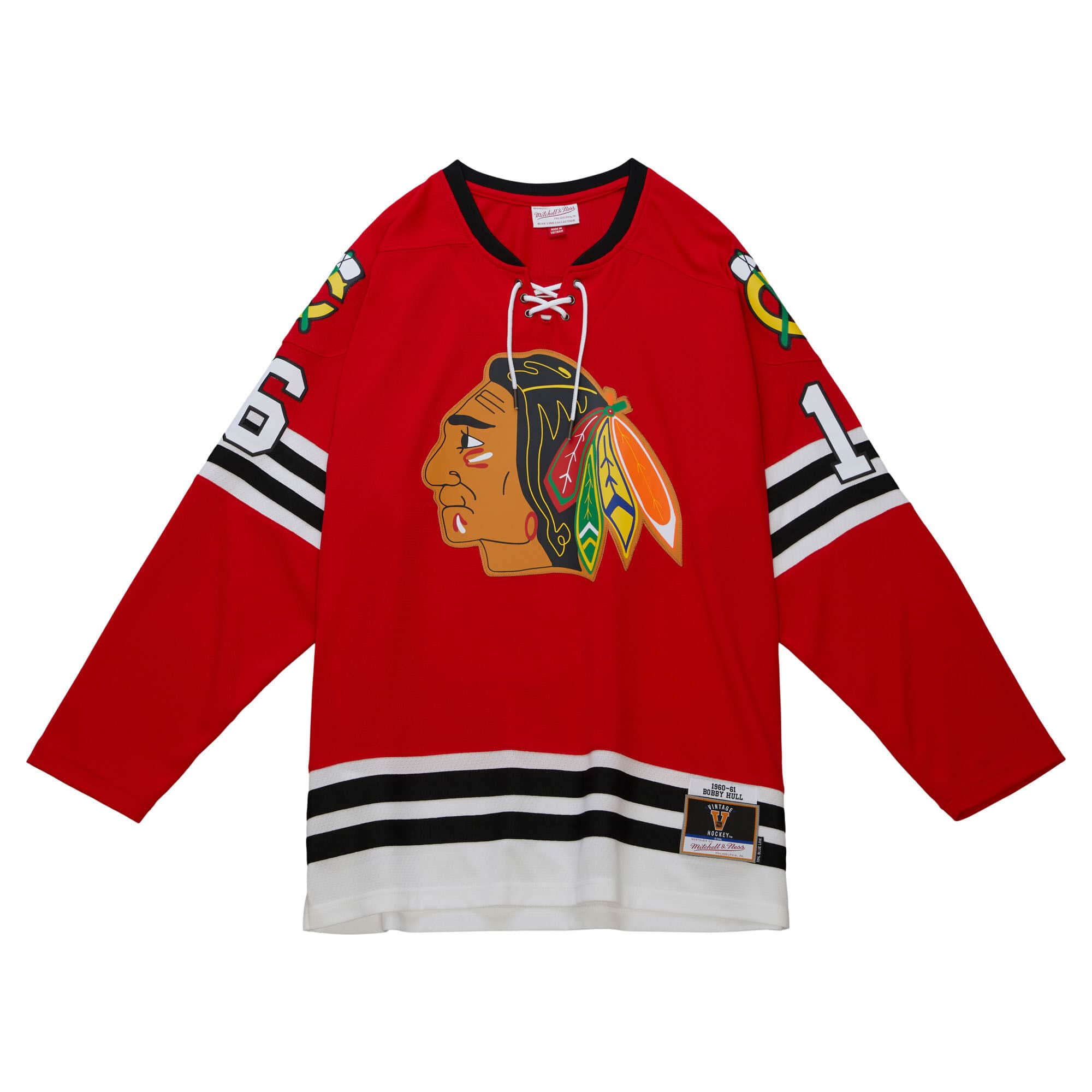 Blue Line Bobby Hull Chicago Blackhawks 1960 Jersey