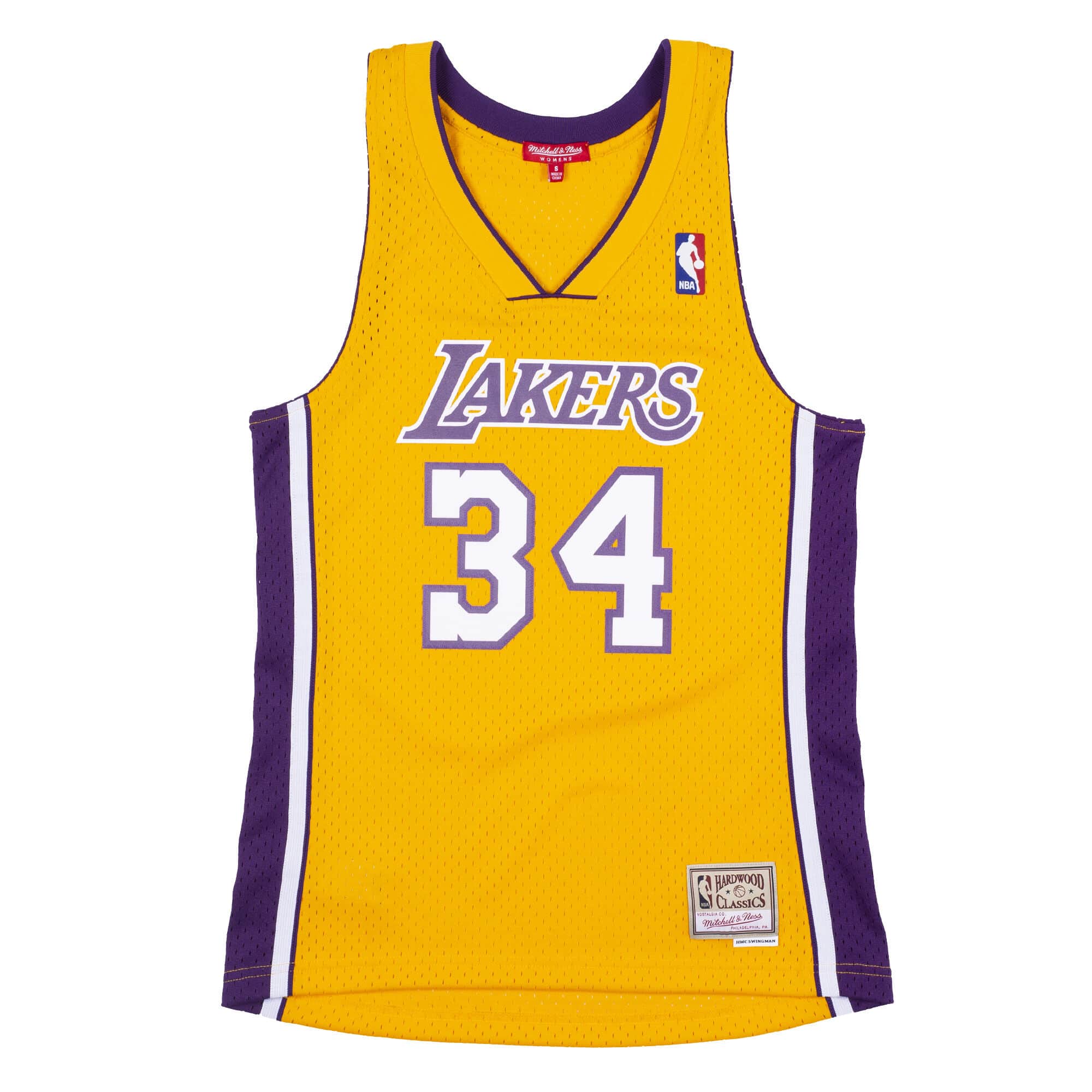 Women's Swingman Shaquille O'Neal Los Angeles Lakers 1999-00 Jersey