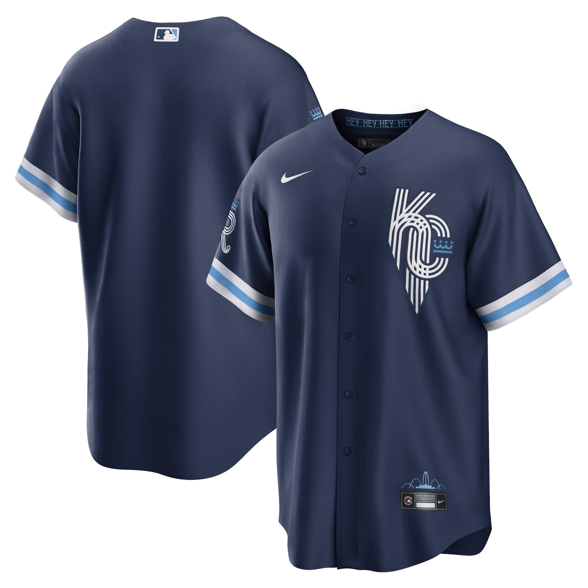 Men's Nike Navy Kansas City Royals 2022 City Connect Replica Jersey