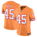 Devin White Tampa Bay Buccaneers Nike Vapor F.U.S.E. Limited Jersey   Orange