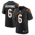 Jake Browning Cincinnati Bengals Nike Game Jersey   Black