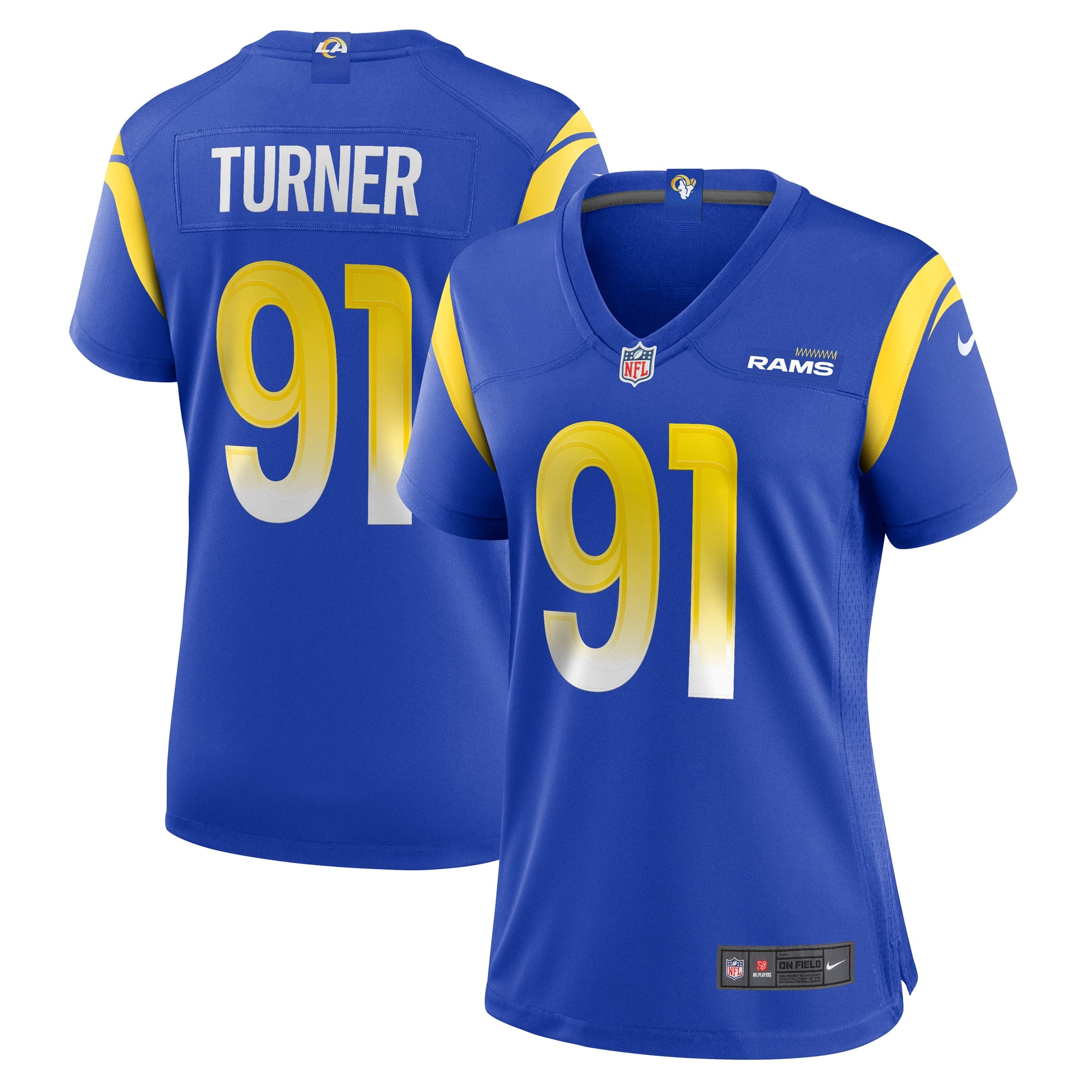 Kobie Turner Los Angeles Rams Nike Women s Home Game Jersey   Royal