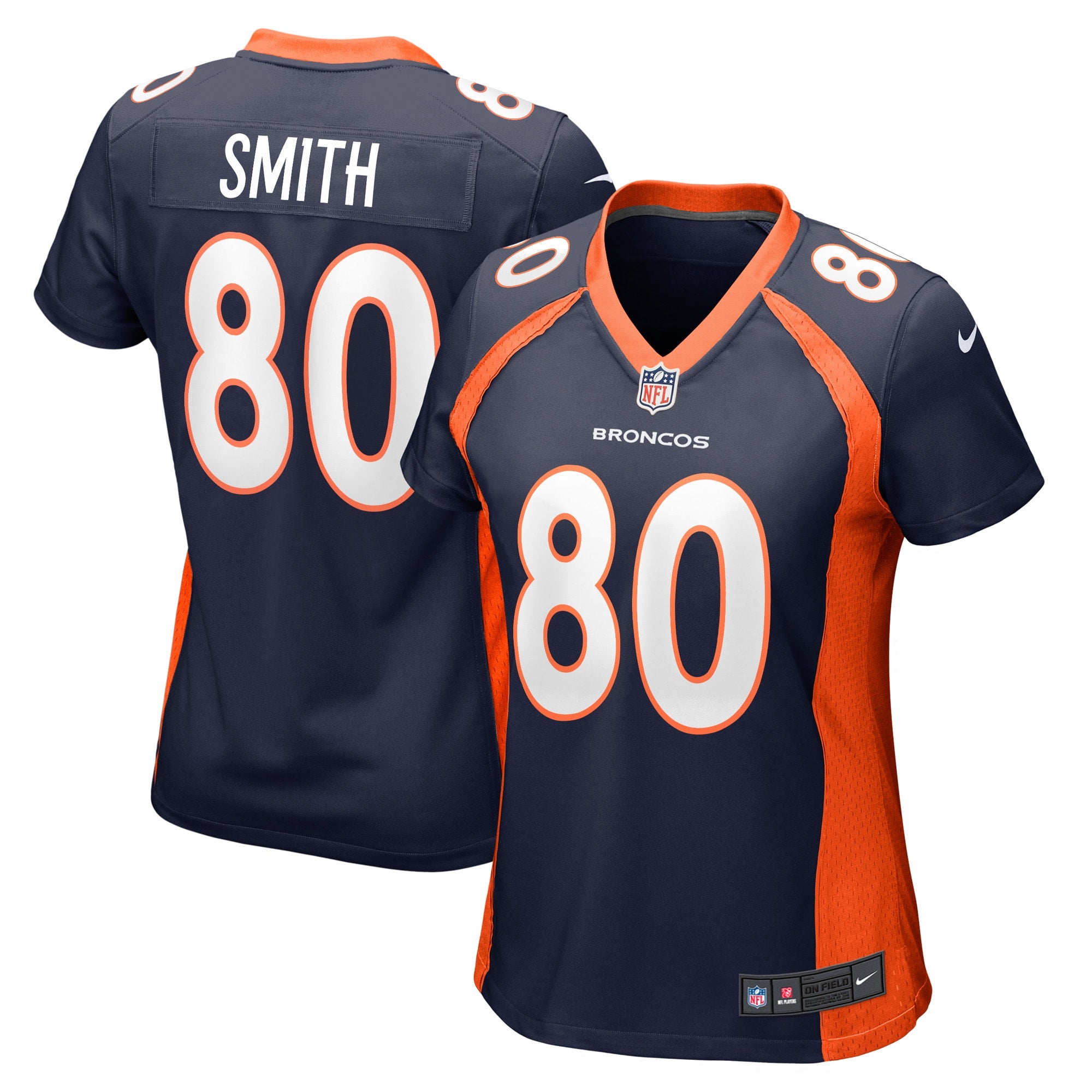 Rod Smith Denver Broncos Nike Women s Retired Player Jersey   Navy