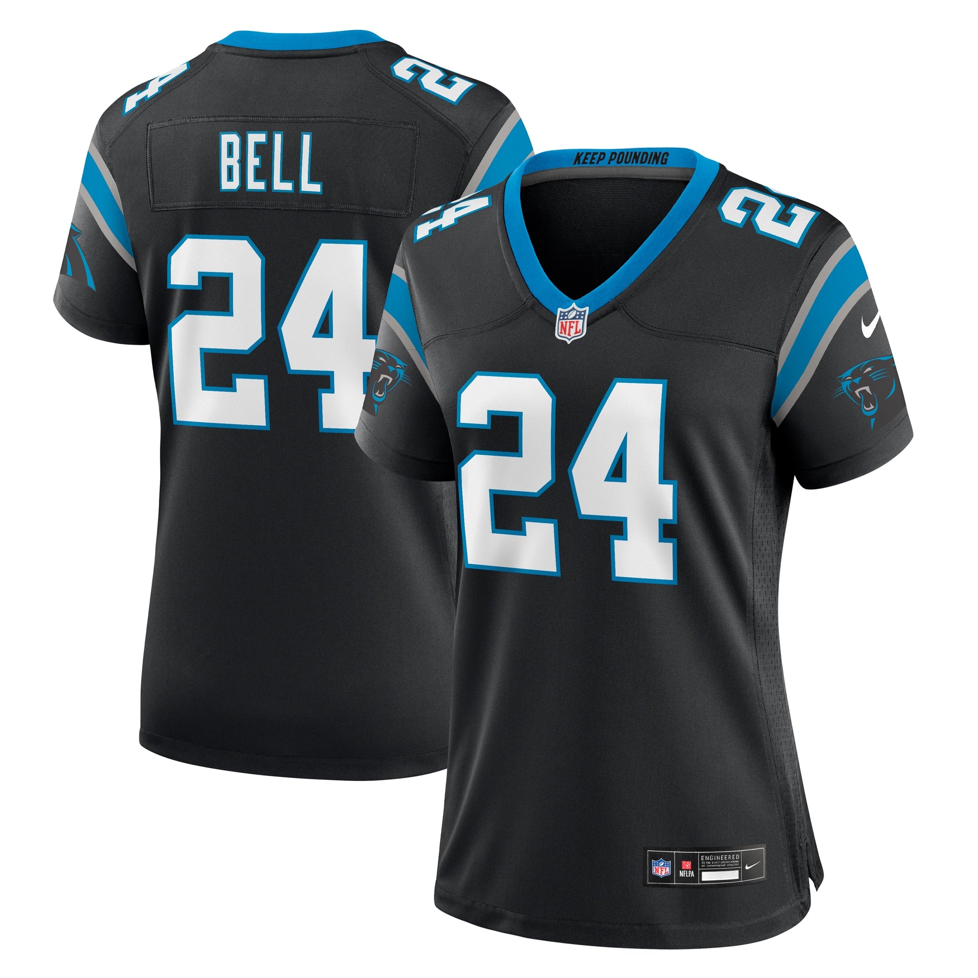 Vonn Bell Carolina Panthers Nike Women s Game Player Jersey   Black