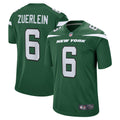 Men s Nike Greg Zuerlein Gotham Green New York Jets Game Player Jersey