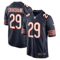 Men s Nike Dane Cruikshank Navy Chicago Bears Game Player Jersey