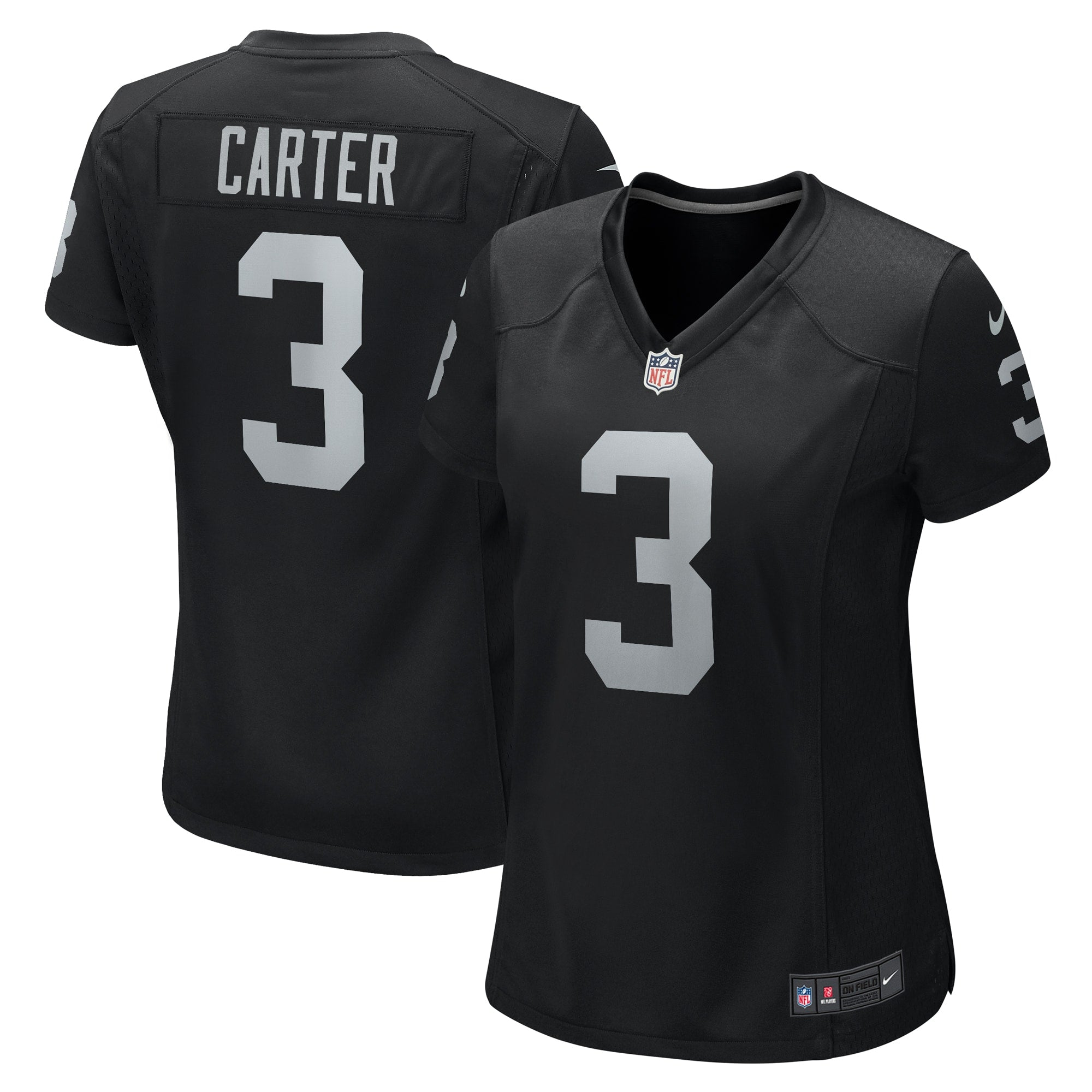 DeAndre Carter Las Vegas Raiders Nike Women s Game Player Jersey   Black