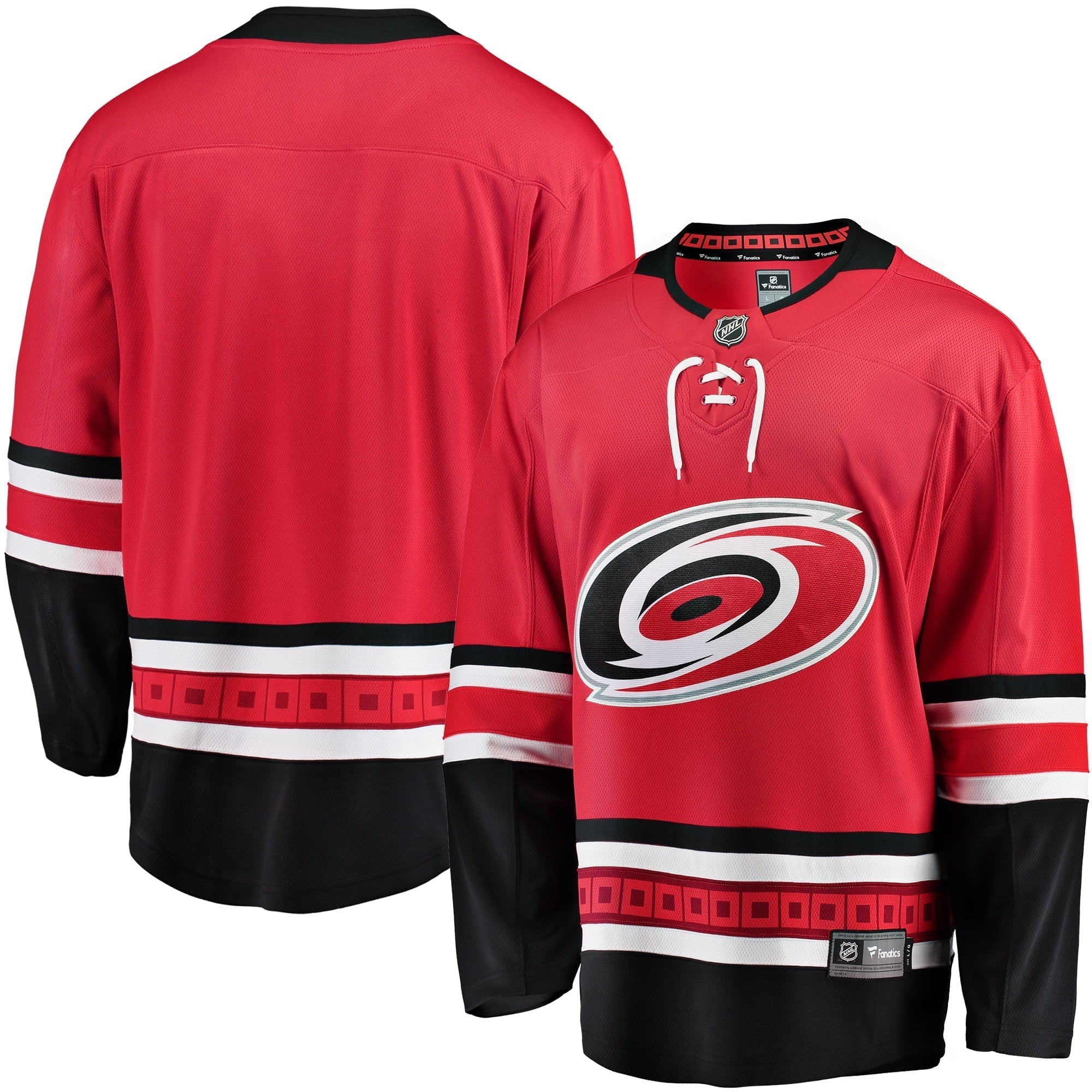 Men's Fanatics Branded Red Carolina Hurricanes Breakaway Home Jersey