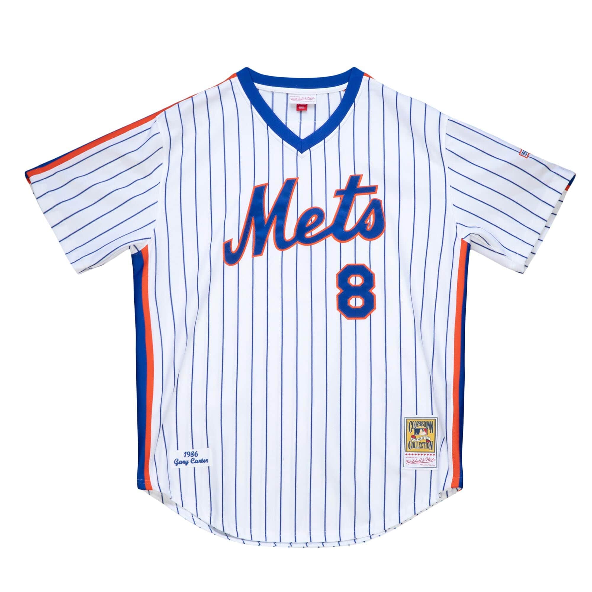 Authentic Gary Carter New York Mets Home 1986 Jersey