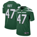 Men s Nike Bryce Huff Gotham Green New York Jets Game Jersey