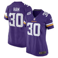 Women s Nike C.J. Ham Purple Minnesota Vikings Game Jersey