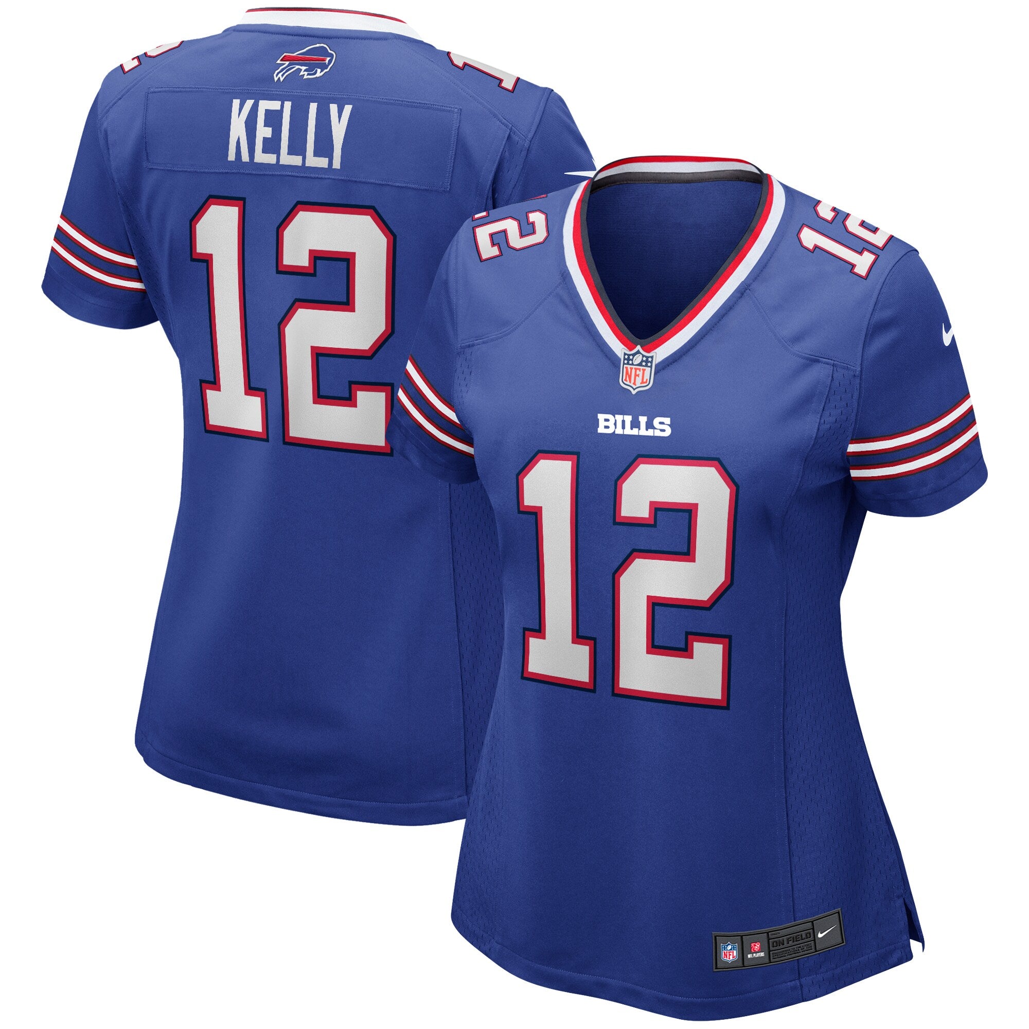 Jim Kelly Buffalo Bills Nike Women s Game Retired Player Jersey   Royal