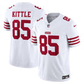Men s Nike George Kittle White San Francisco 49ers  Vapor F.U.S.E. Limited Jersey