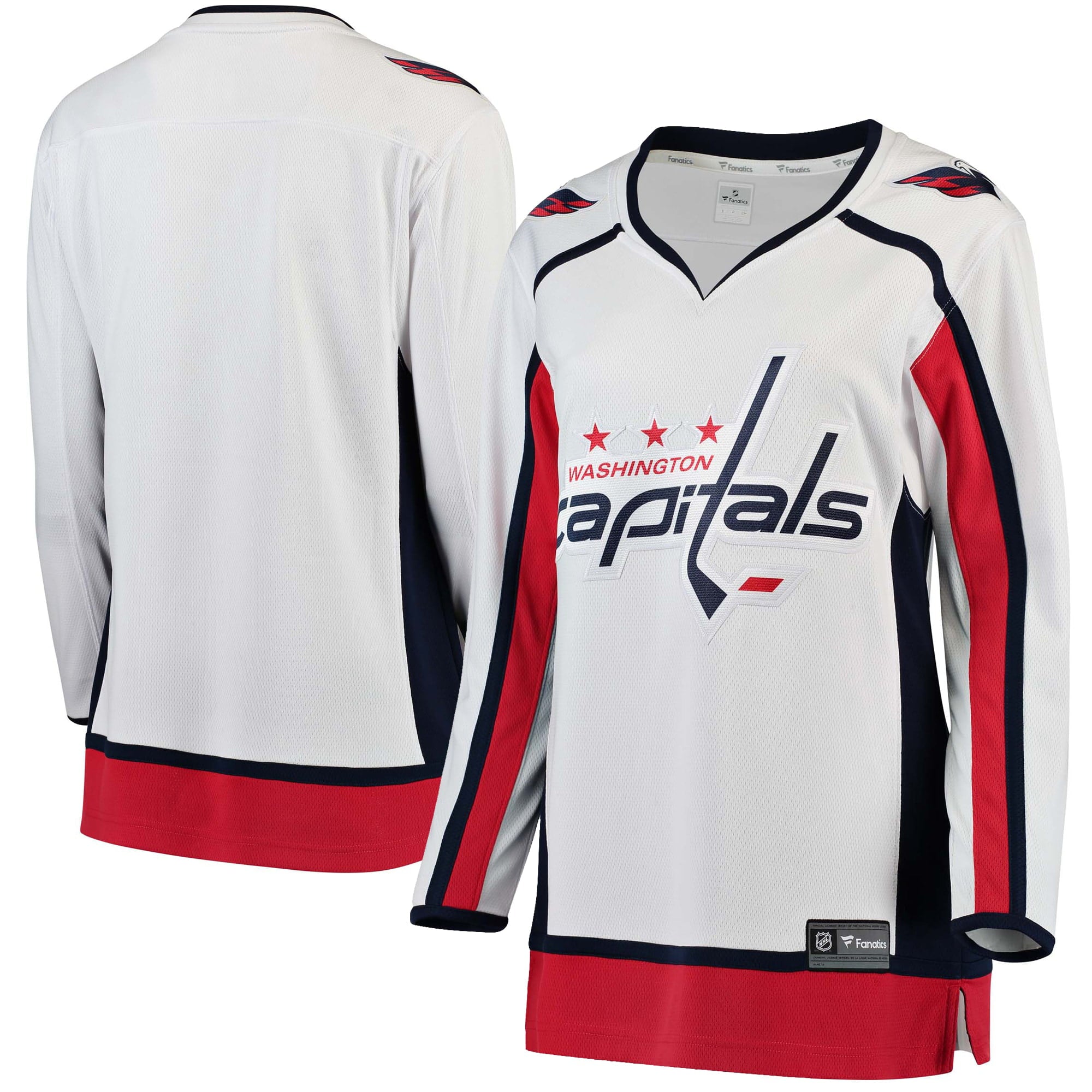 Women's Fanatics Branded White Washington Capitals Away Breakaway Jersey