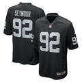 Richard Seymour Las Vegas Raiders Nike Retired Player Game Jersey   Black