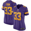 Dalvin Cook Minnesota Vikings Nike Women s Alternate Game Jersey   Purple