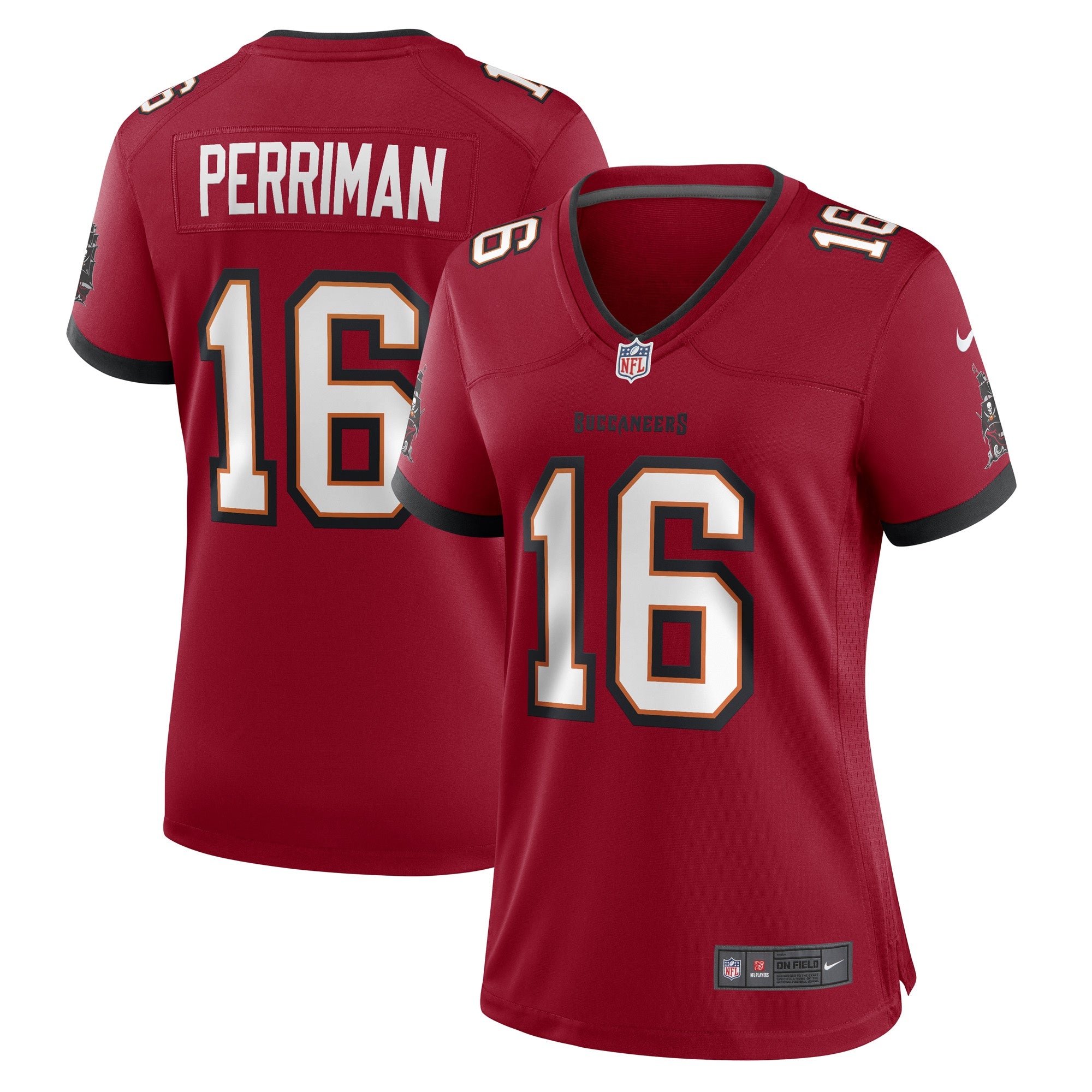 Breshad Perriman Tampa Bay Buccaneers Nike Women s Game Player Jersey   Red