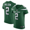 Men s Nike Zach Wilson Gotham Green New York Jets Vapor Elite Jersey