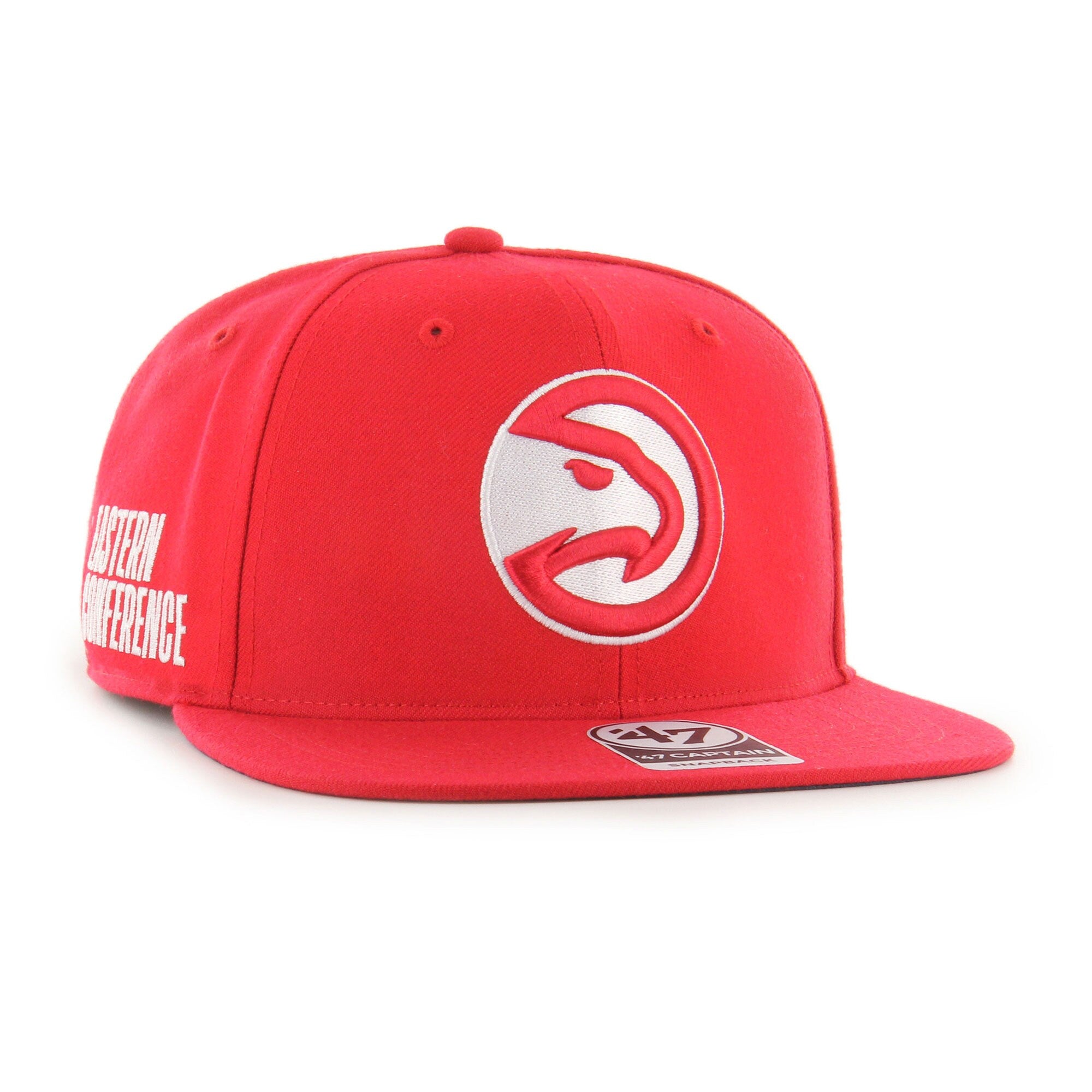 Atlanta Hawks, NBA Jerseys '47 Sure Shot Captain Snapback Hat - Red