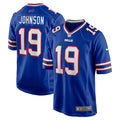 Men s Nike KeeSean Johnson Royal Buffalo Bills Home Game Player Jersey