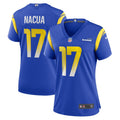 Women s Nike Puka Nacua Royal Los Angeles Rams Home Game Jersey